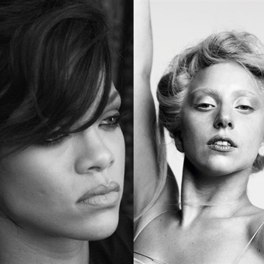 Rihanna trabaja con Lady Gaga