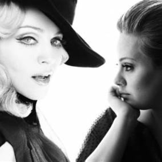 Madonna quiere a Adele para su próximo disco