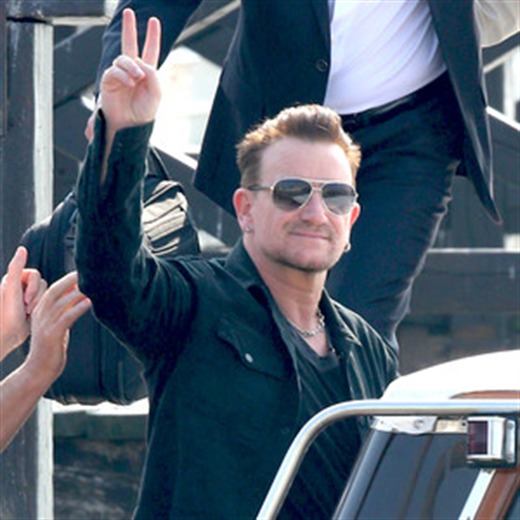 Dicen que Bono es una de las celebridades menos influyentes