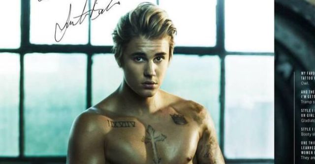 Justin Bieber muestra su físico en la tapa de Cosmopolitan