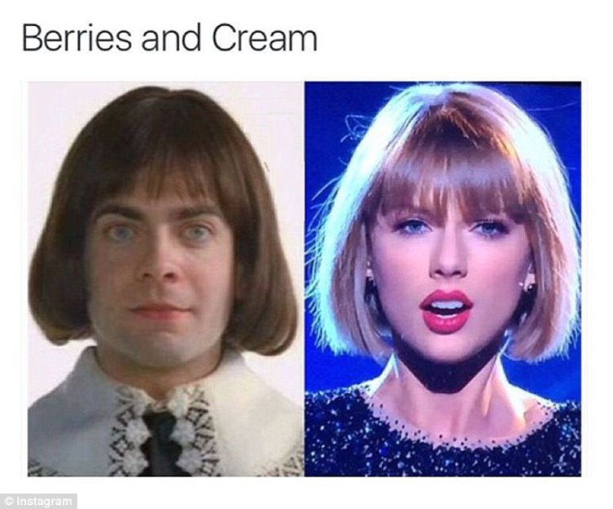 El nuevo look de Taylor Swift generó los memes más graciosos