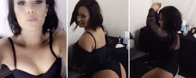 Demi Lovato la rompe haciendo twerking