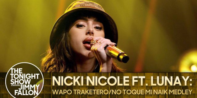 Así fue la presentación de Nicki Nicole en el programa de Jimmy Fallon | Música | LOS40 ARGENTINA