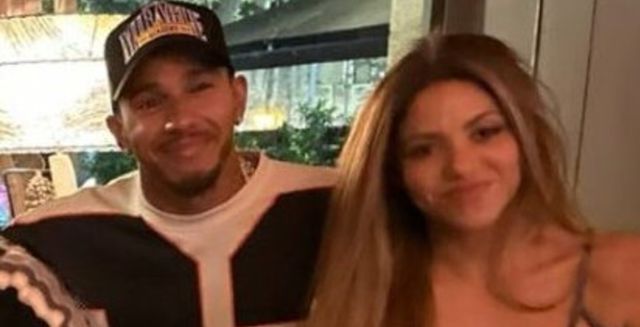 ¿Hay algo más que amistad entre Shakira y Hamilton?