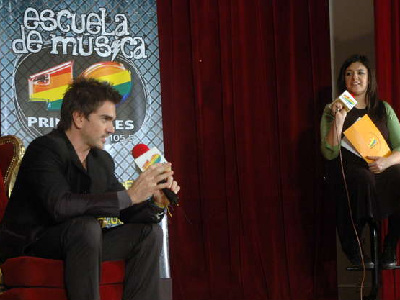 Juanes en la Escuela de Música