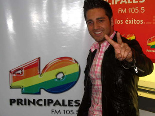 David Bustamante en 40 principales