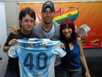Estudio abierto con Enrique Iglesias