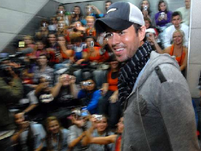 Estudio abierto con Enrique Iglesias