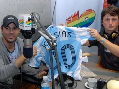 Estudio abierto con Enrique Iglesias