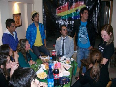 Cumpleaños con los chicos de Reik