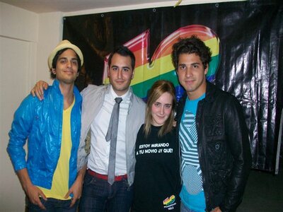 Cumpleaños con los chicos de Reik