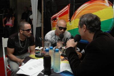 Estudio abierto con Wisin y Yandel