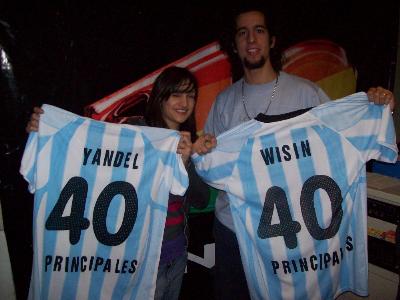 Ganadora del meet con Wisin y Yandel!!!