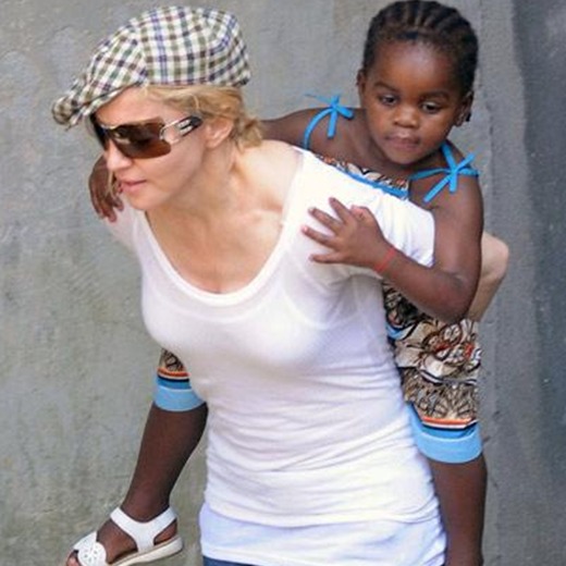 Madonna quiere proteger a su hija 'Mercy'