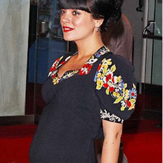 La pancita de Lilly Allen