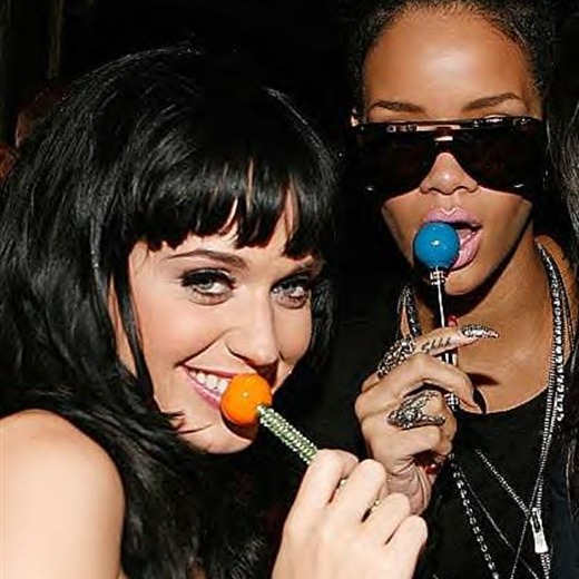 Rihanna se muere por cantar con Katy Perry