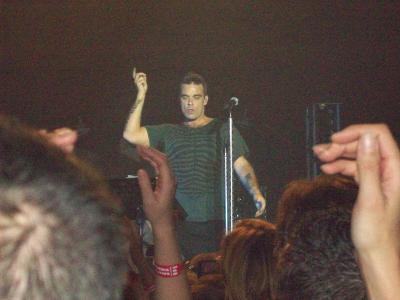 Show de Robbie Williams en Paris