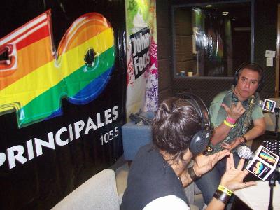 Camión de 40 Principales / Meet & Great con Black Eyed Peas