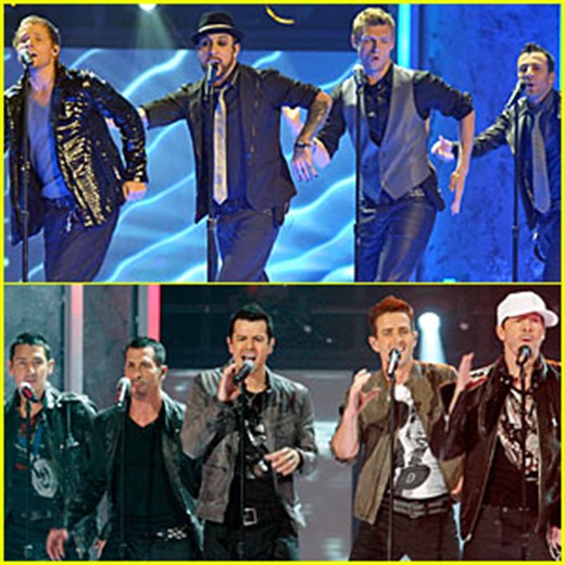 Backstreet Boys y New Kids on the Block juntos