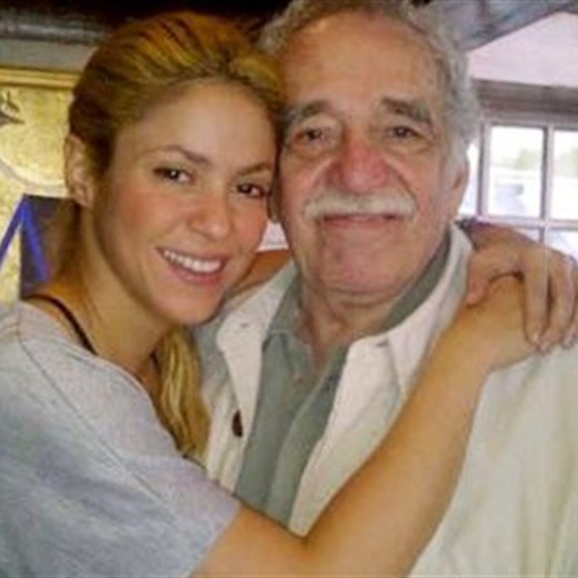 Shakira se juntó con García Márquez