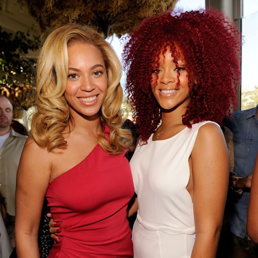 Beyoncé y Rihanna juntas