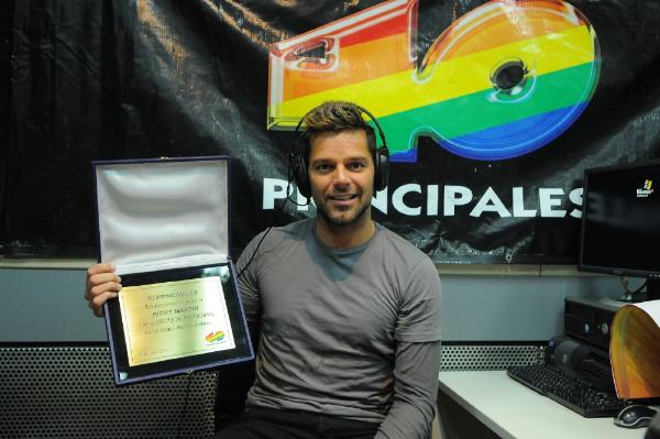 Estudio abierto con Ricky Martin