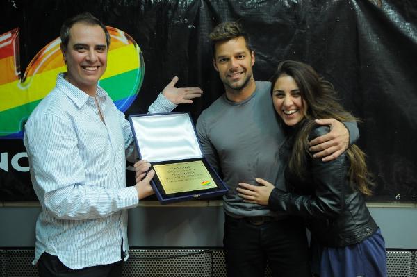 Estudio abierto con Ricky Martin