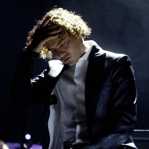 David Bisbal emocionado...