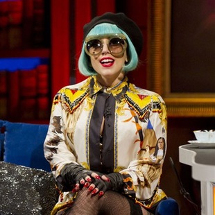 Lady Gaga siempre maquillada
