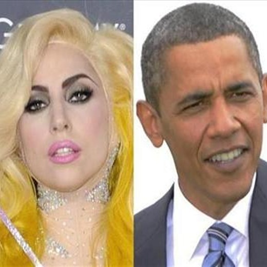 Lady Gaga se juntó con Obama