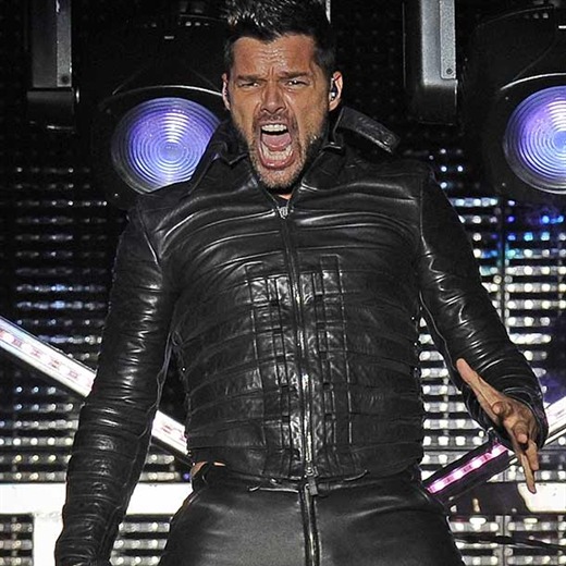 Ricky Martin se enojó