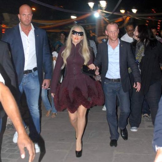 Lady Gaga de compras