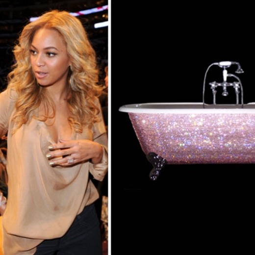 La  bañadera para el bebé de Beyoncé