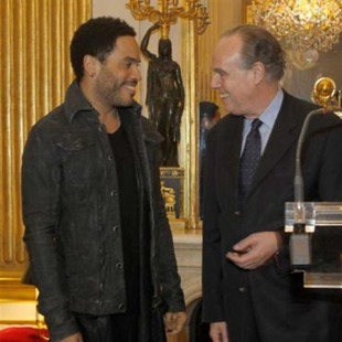 Premiaron a Lenny Kravitz