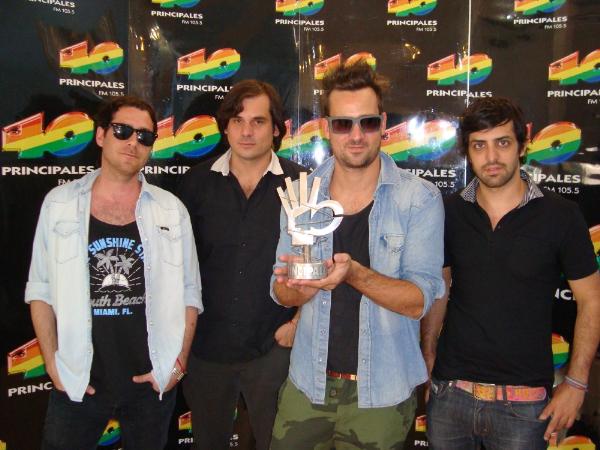 Tan Bionica recibe el Premio de 40 Principales 2011