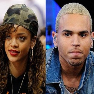 Rihanna estuvo con Chris Brown el domingo