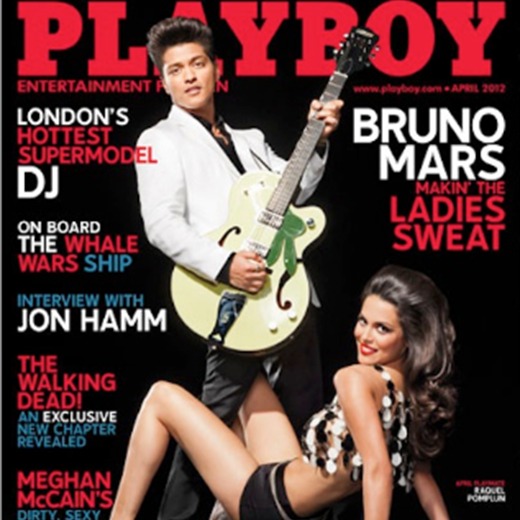 Bruno Mars todo un Playboy