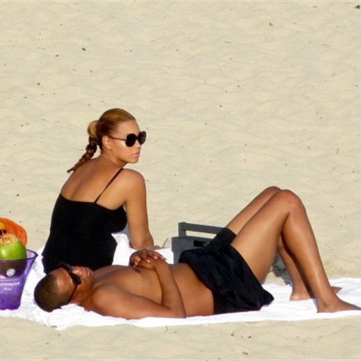 Las vacaciones de Beyoncé