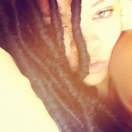 Rihanna a las rastas