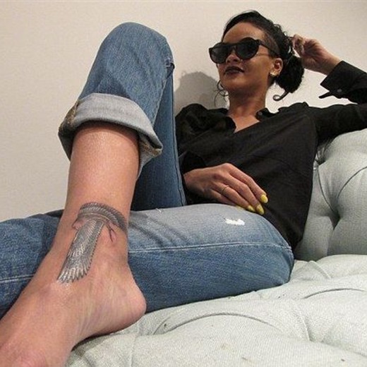 El nuevo tatuaje de Rihanna