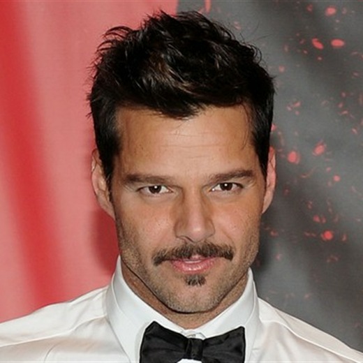 Ricky Martin enojado