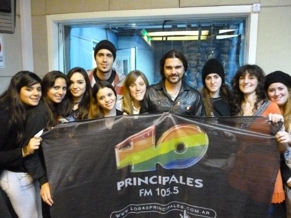 Estudio abierto con Juanes