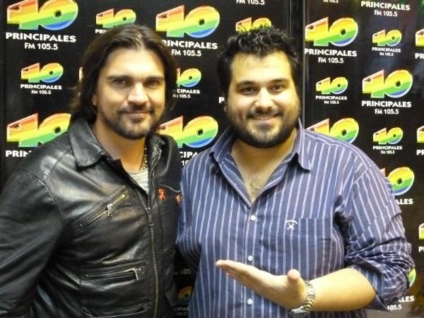 Estudio abierto con Juanes