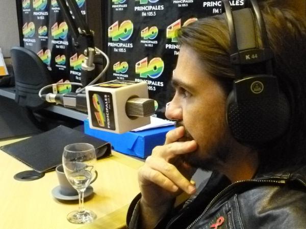 Estudio abierto con Juanes