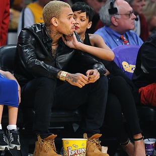Chris Brown y Rihanna juntos en navidad