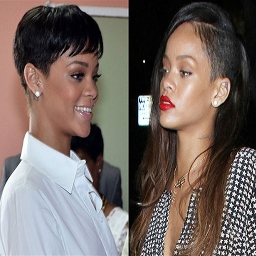 Año nuevo look nuevo para Rihanna