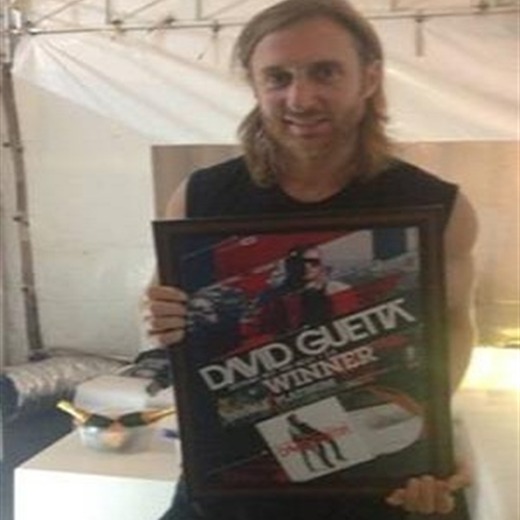 David Guetta premiado