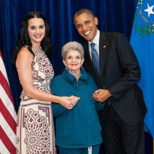 La felicidad de Katy Perry vino acompañada