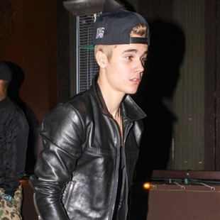 Justin Bieber estuvo de fiesta