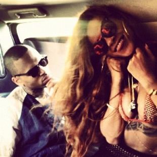 Rihanna enamoradísima